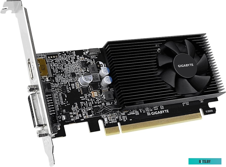 Видеокарта Gigabyte GeForce GT 1030 Low Profile 2GB DDR4 <GV-N1030D4-2GL>