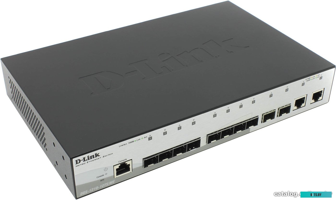 Коммутатор D-Link DGS-1210-12TS/ME/B1A