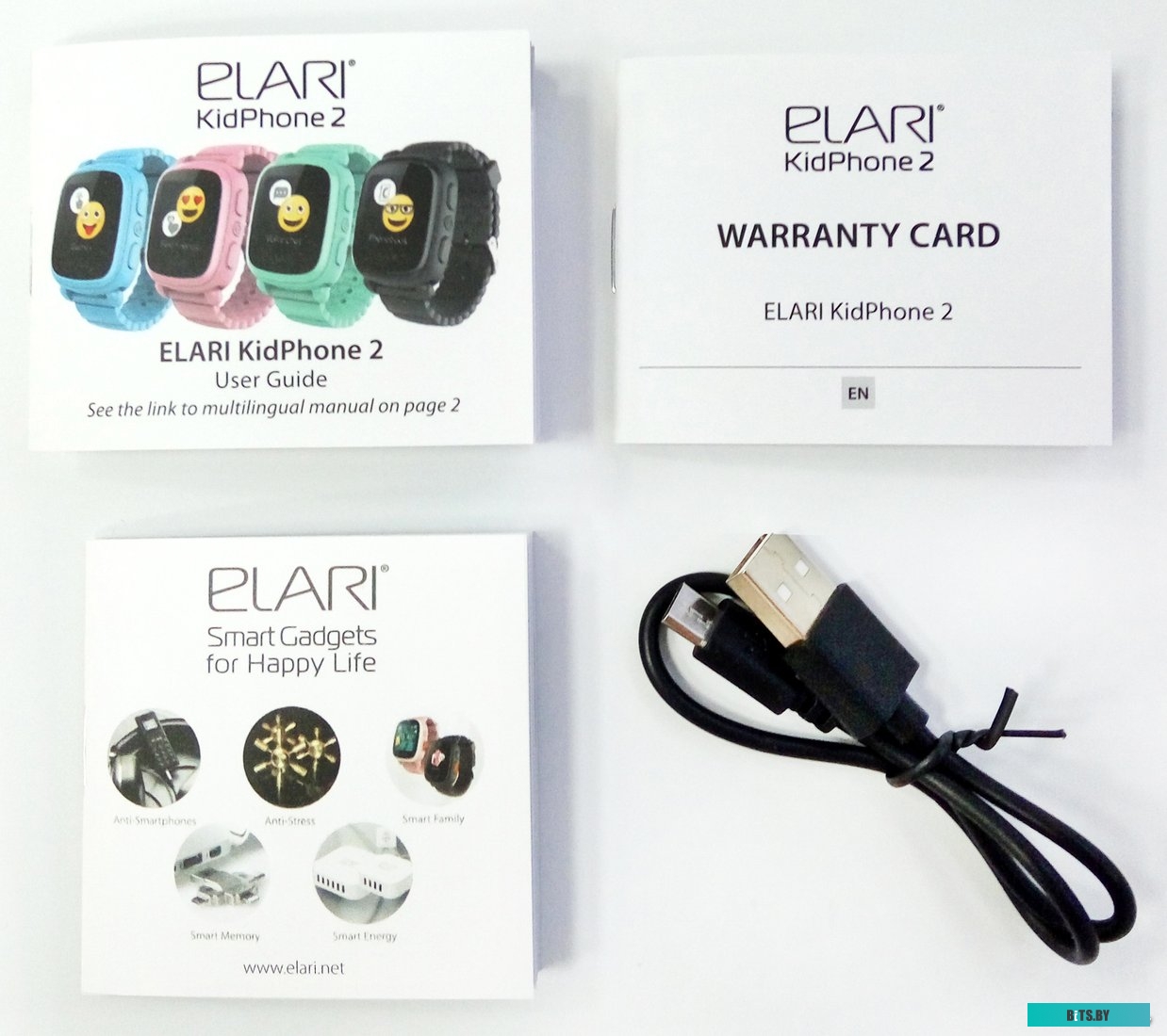 Умные часы Elari KidPhone 2 (розовый)