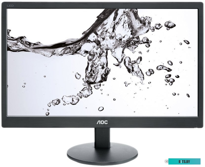 Монитор 18.5" AOC E970SWN (16:9, 5 мс, 1366x768, 110/75, 200 cd/m2, VGA)