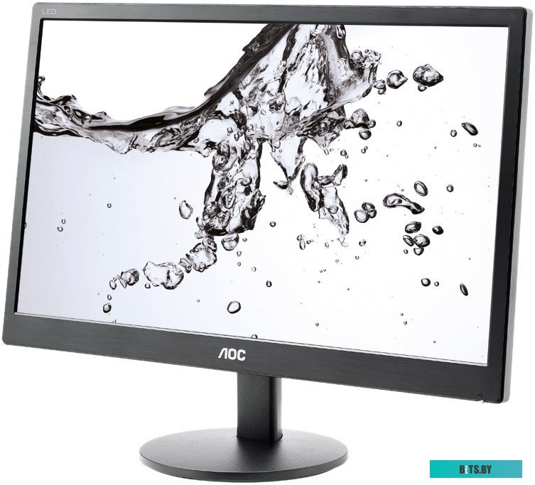 Монитор 18.5" AOC E970SWN (16:9, 5 мс, 1366x768, 110/75, 200 cd/m2, VGA)