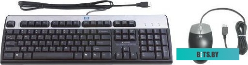 Комплект (клавиатура + мышь) HP USB Keyboard and Optical Mouse Kit Russian (638214-B21)