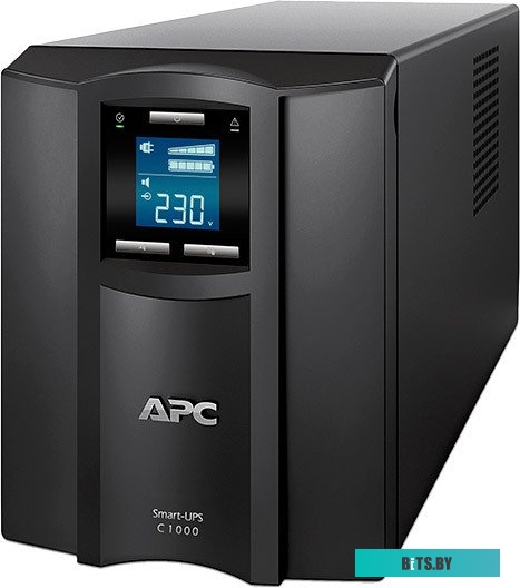 Источник бесперебойного питания (ИБП) APC Smart-UPS C 1000VA LCD 230V (SMC1000I)