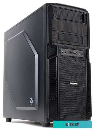 Корпус ATX Без БП Zalman Z1 Black (Tower, ATX/mATX, USB 3.0) RTL