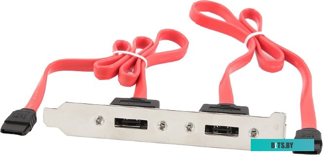 Планка CCSATA2RECEPTACLE Gembird 2xSATA