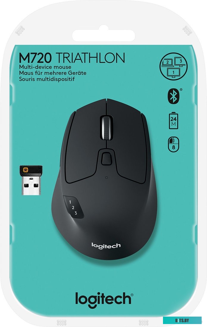 Мышь Logitech M720 Triathlon [910-004791]