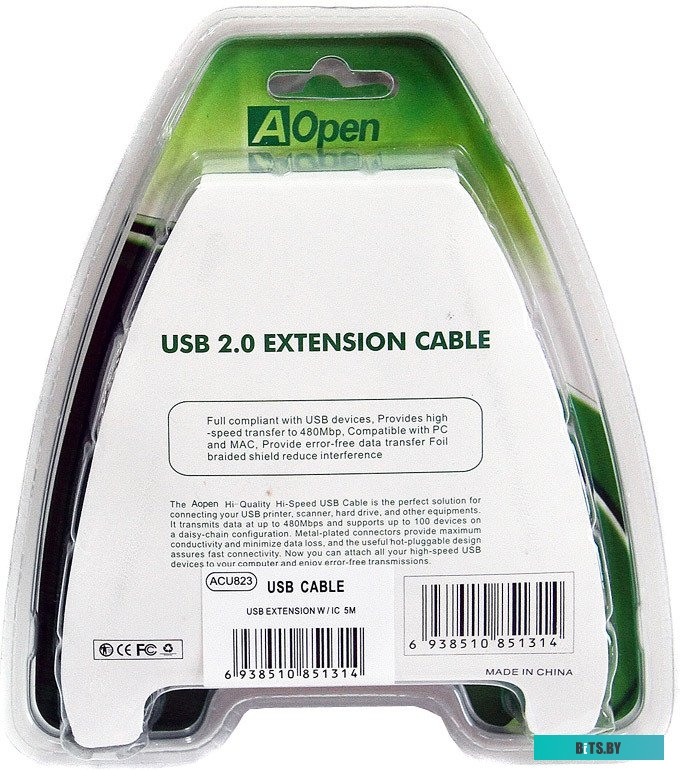 Удлинитель AOpen ACU823-5M