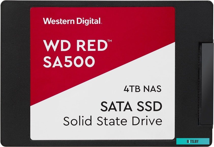 SSD Накопитель WD Red SA500 NAS 4TB WDS400T1R0A