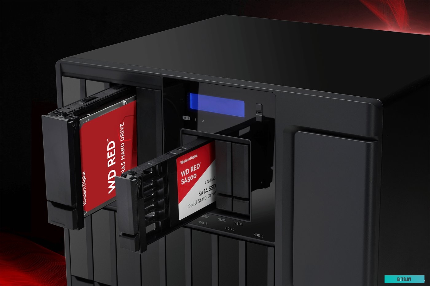 SSD Накопитель WD Red SA500 NAS 4TB WDS400T1R0A