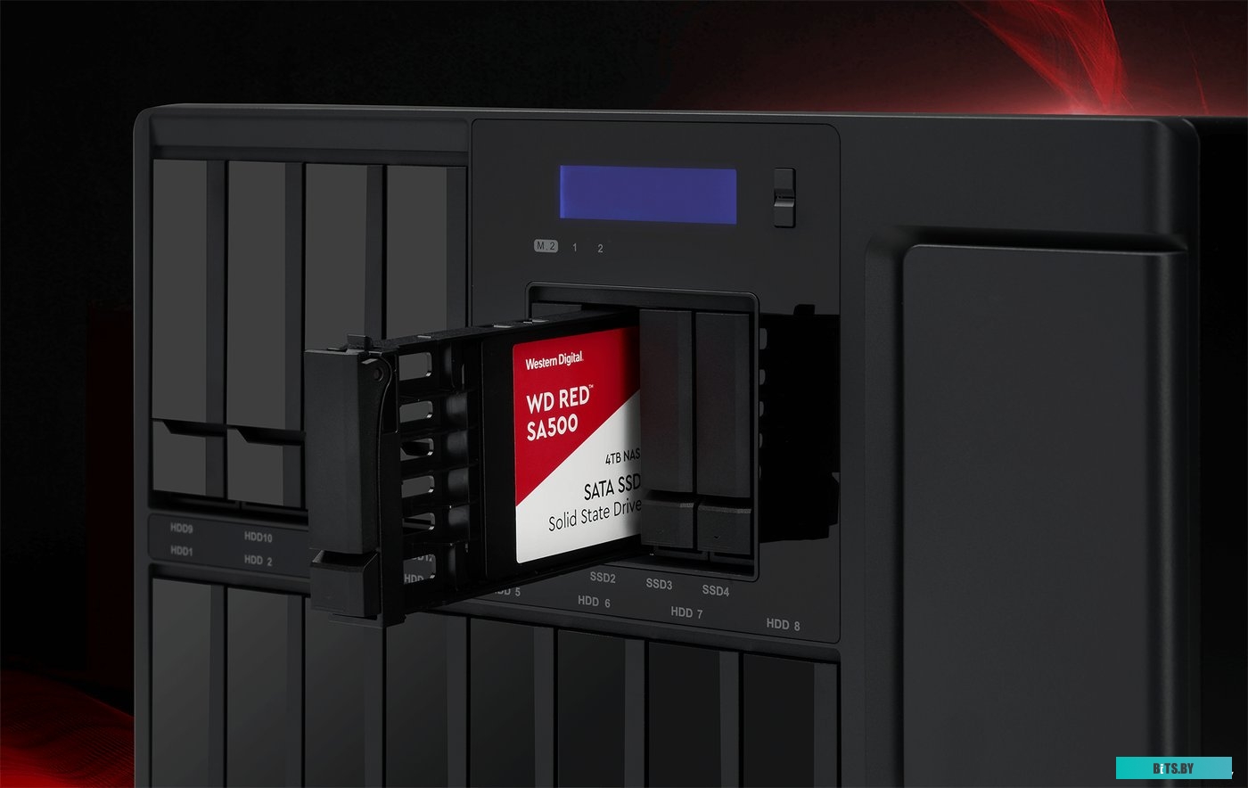 SSD Накопитель WD Red SA500 NAS 4TB WDS400T1R0A