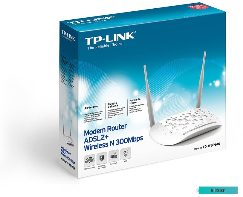 Беспроводной DSL-маршрутизатор TP-Link TD-W8961N V1