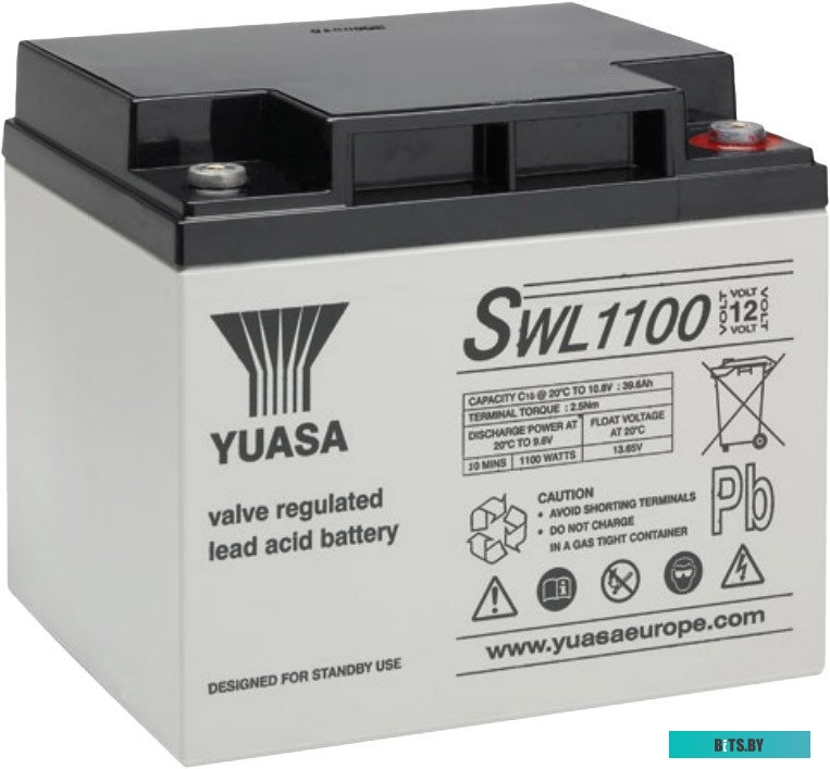 Аккумулятор для ИБП Yuasa SWL1100 (12В/40.6 А·ч)