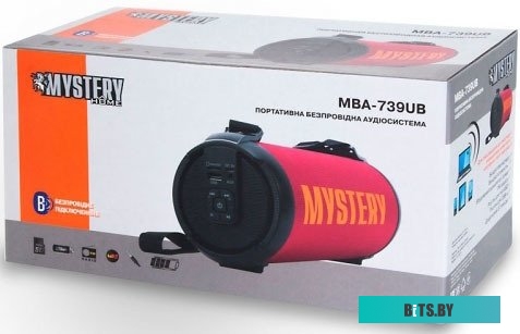 Беспроводная колонка Mystery MBA-739UB (синий)