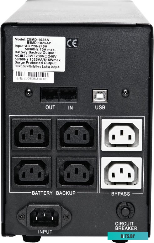 Источник бесперебойного питания (ИБП) Powercom Imperial IMP-1200AP 1200VA
