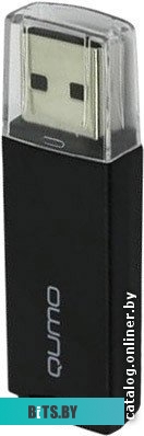 Флешка Qumo Speedster QM64GUD3-SP-black 64ГБ