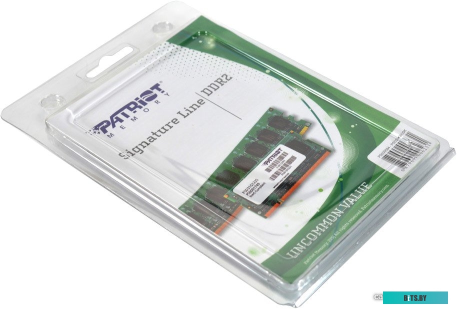 Оперативная память Patriot Signature 2GB DDR2 PC2-6400 (PSD22G80026)