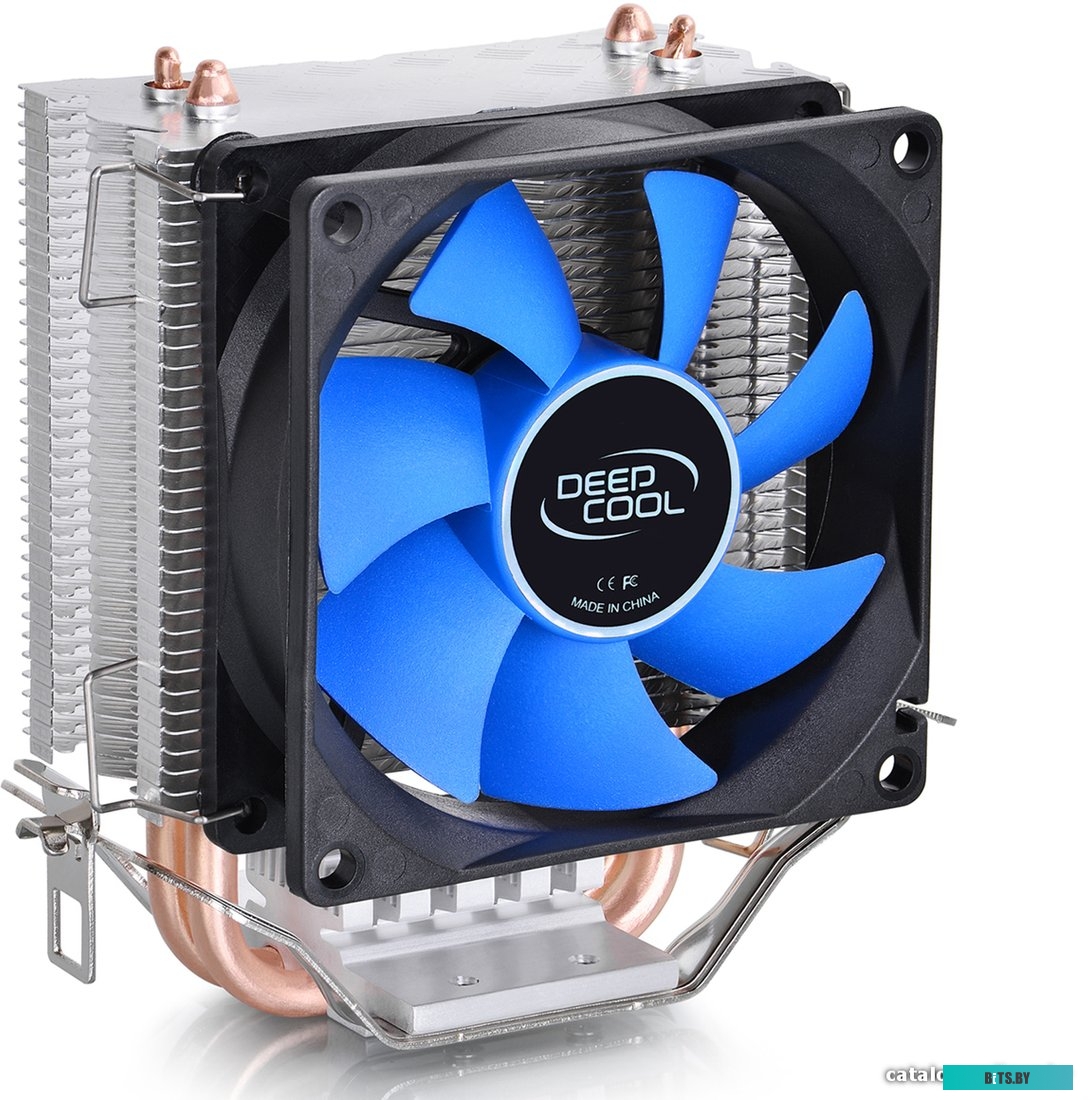 Кулер Deepcool Universal IceEdge Mini FS V2.0 (S-1155/775/1156/AM3+/FM2+, 2000RPM, 25dBA, 28CFM, Al+Cu+2HP, 95W) RTL
