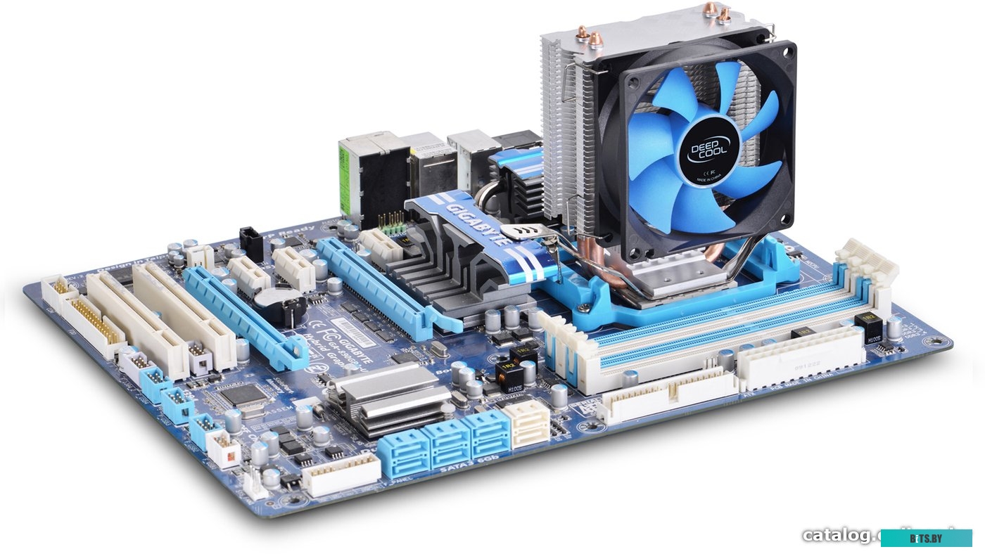 Кулер Deepcool Universal IceEdge Mini FS V2.0 (S-1155/775/1156/AM3+/FM2+, 2000RPM, 25dBA, 28CFM, Al+Cu+2HP, 95W) RTL