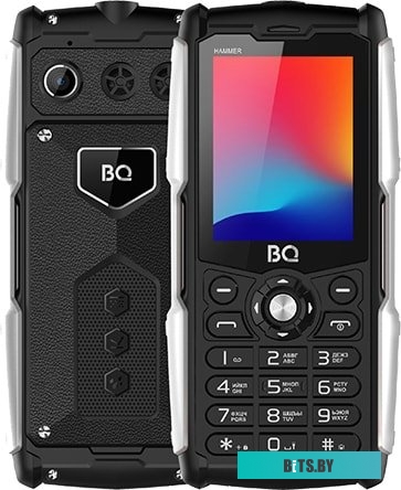 Мобильный телефон BQ 2449 Hammer (черный)