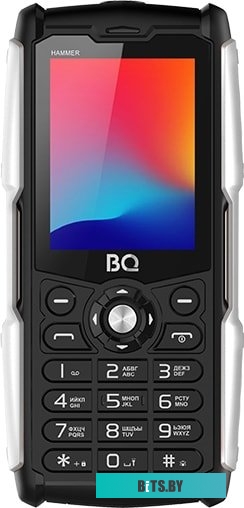 Мобильный телефон BQ 2449 Hammer (черный)
