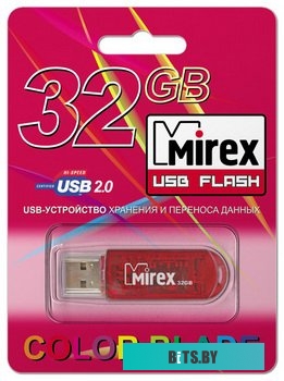 USB накопитель (Флешка) Mirex ELF RED 32GB (13600-FMURDE32)
