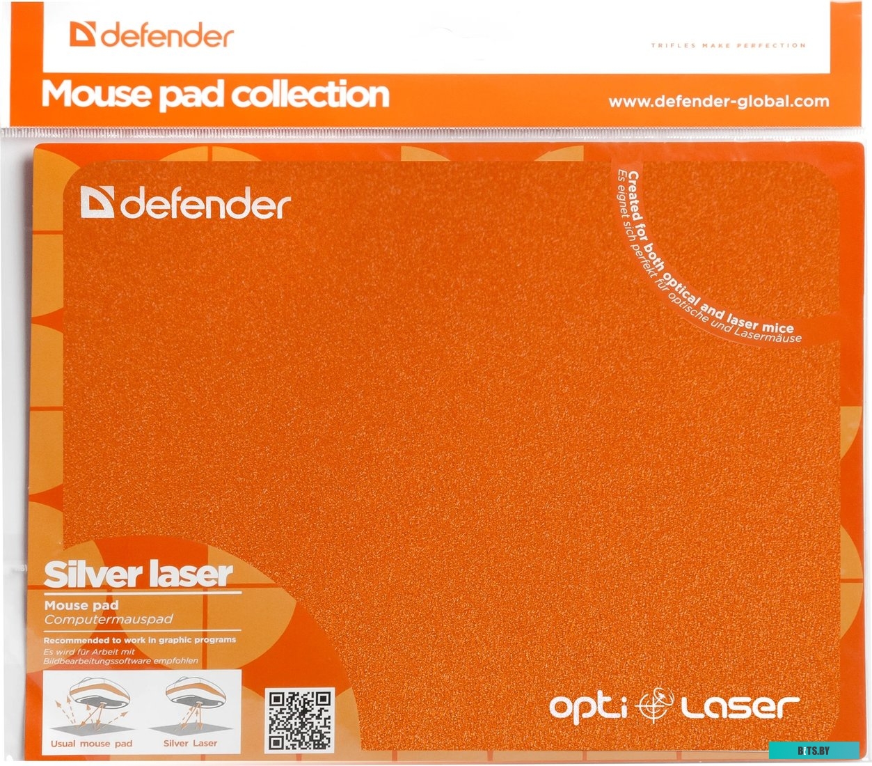 Коврик Defender Silver Laser (50410)