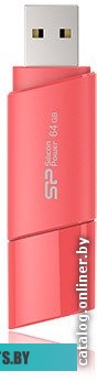 USB накопитель (Флешка) Silicon Power Ultima U06 16GB Pink (SP016GBUF2U06V1P)