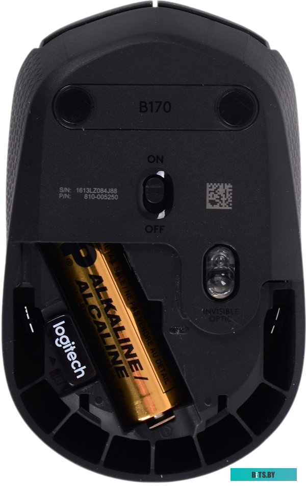 Мышь Logitech B170 (черный)