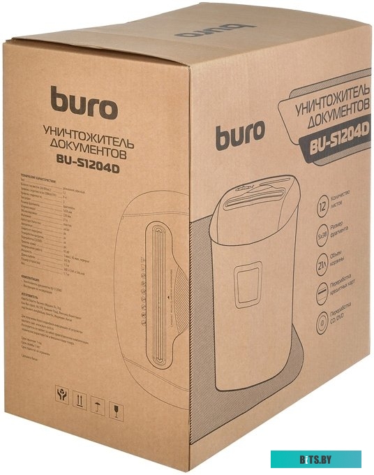 Шредер Buro Office BU-S1204D