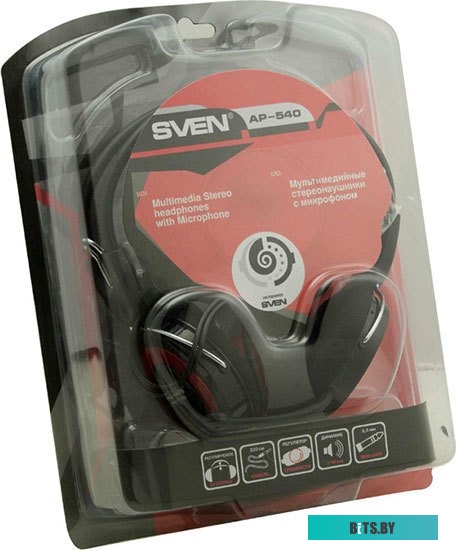 Наушники (Гарнитура) Sven AP-540 <SV-0410540>
