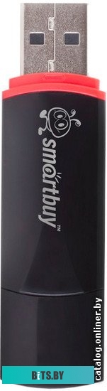 USB накопитель (Флешка) Smart Buy Crown Black 4GB (SB4GBCRW-K)