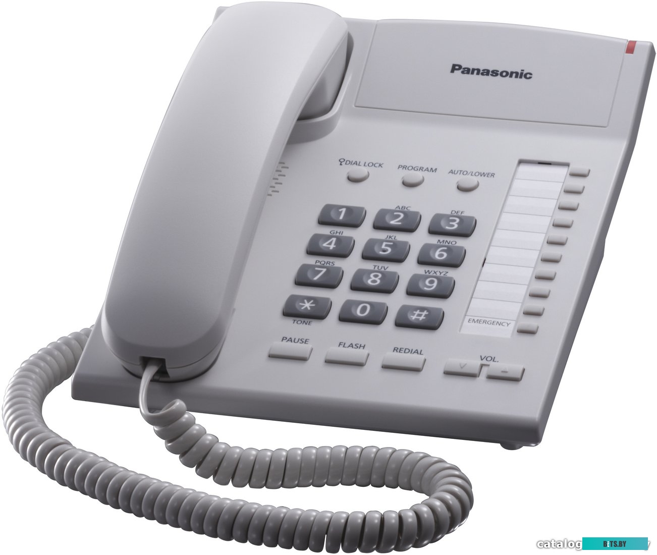 Проводной телефон Panasonic KX-TS2382RUB (черный)