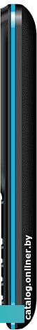 Мобильный телефон BQ-Mobile BQ-2440 Step L+ (черный/голубой)