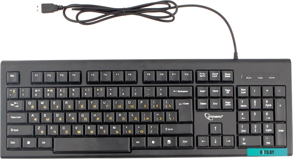 Клавиатура Gembird KB-8354U-BL
