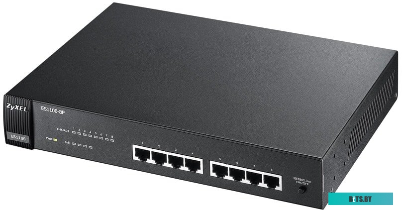 Коммутатор Zyxel ES1100-8P