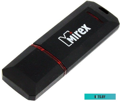 USB накопитель (Флешка) Mirex KNIGHT BLACK 16GB (13600-FMUKNT16)