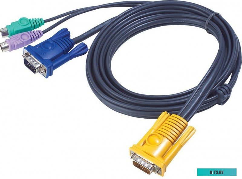 Кабель KVM ATEN 2L-5203P 3м, VGA, PS/2
