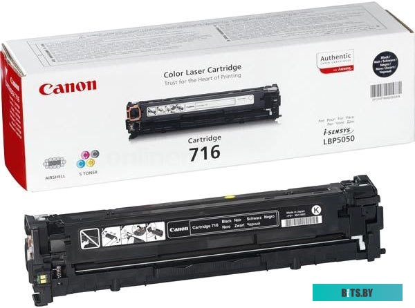 Картридж Canon Cartridge 716 Black <1980B002AA>