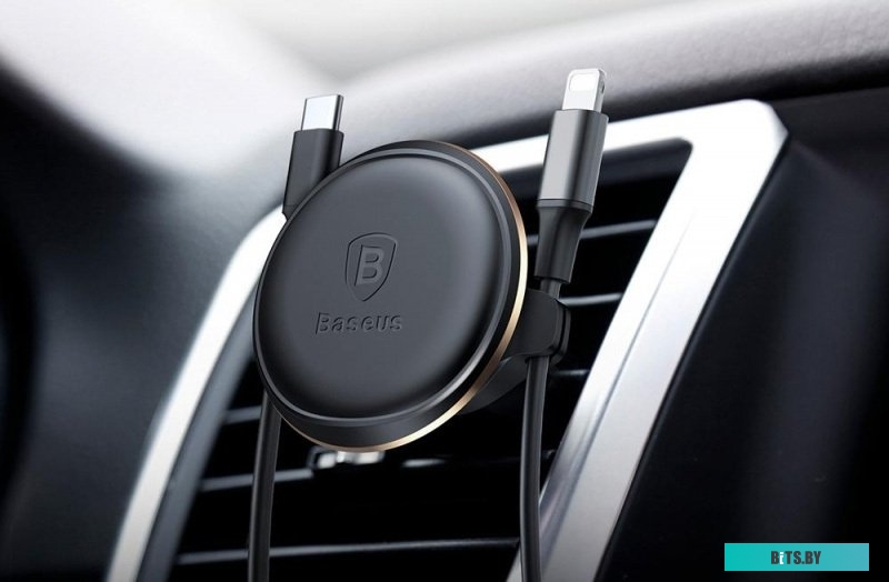 Автомобильный держатель Baseus Magnetic Air Vent Holder (серебристый) <SUGX-A0S>