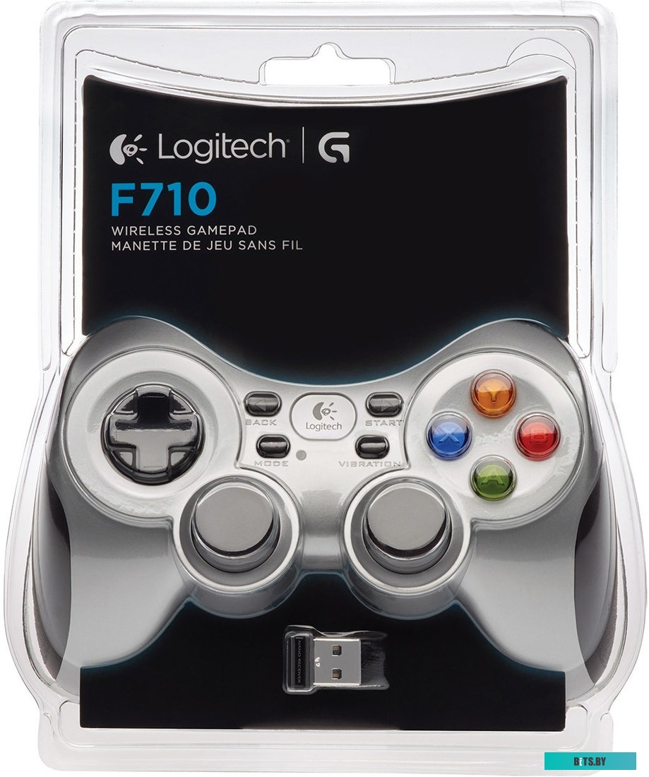 Геймпад Logitech Wireless Gamepad F710 <940-000145>