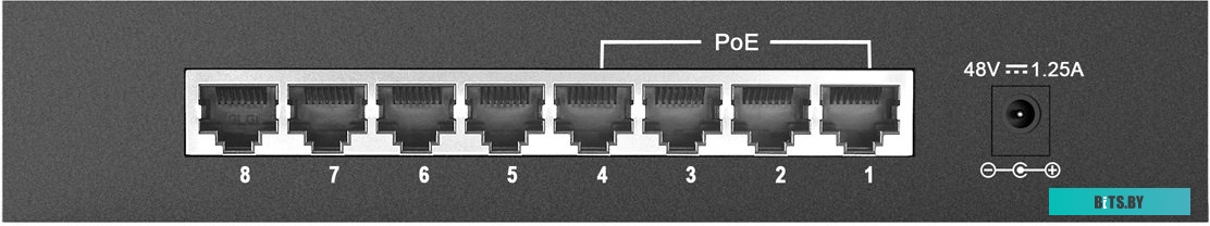 Коммутатор D-Link DES-1008P/C1A