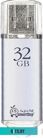 USB накопитель (Флешка) Smart Buy V-Cut 32GB (серебристый) [SB32GBVC-S]