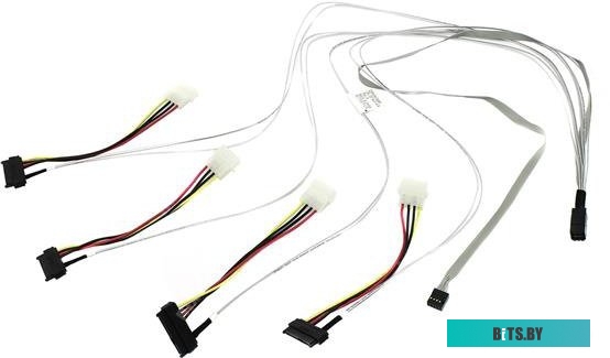 mini SAS HD кабель Adaptec ACK-I-HDmSAS-4SAS-SB-0.8M 2280100-R 0.8 метра
