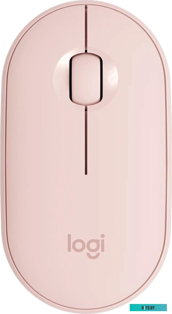 Мышь Logitech M350 Pebble (розовый)