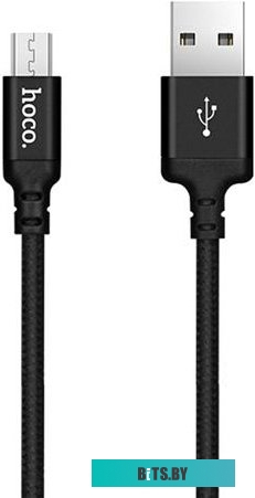 Кабель Hoco X14 micro USB (1 м, черный)