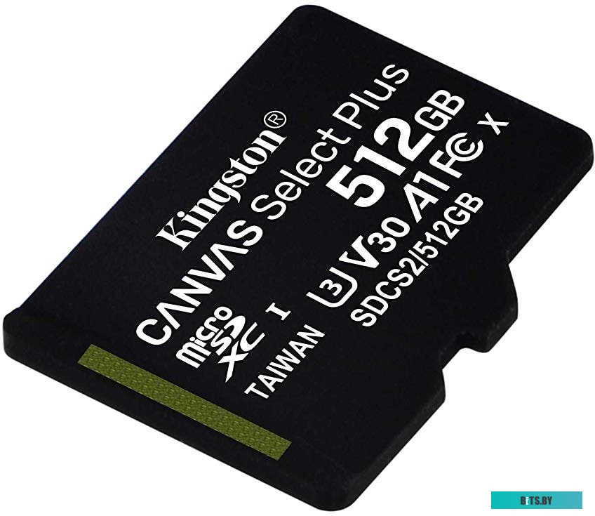 Карта памяти Kingston Canvas Select Plus microSDXC 512GB <SDCS2/512GBSP>