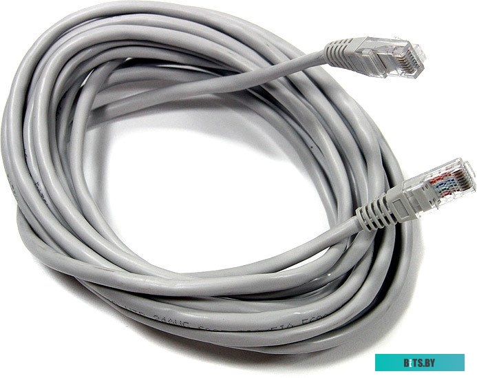 Патч-корд Aopen  ANP511_3M литой кат.5е 3м Grey