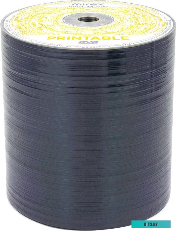 Диск DVD-R printable inkjet (полная заливка) 4.7 Гб 16x в пленке по 100 шт UL130088A1T