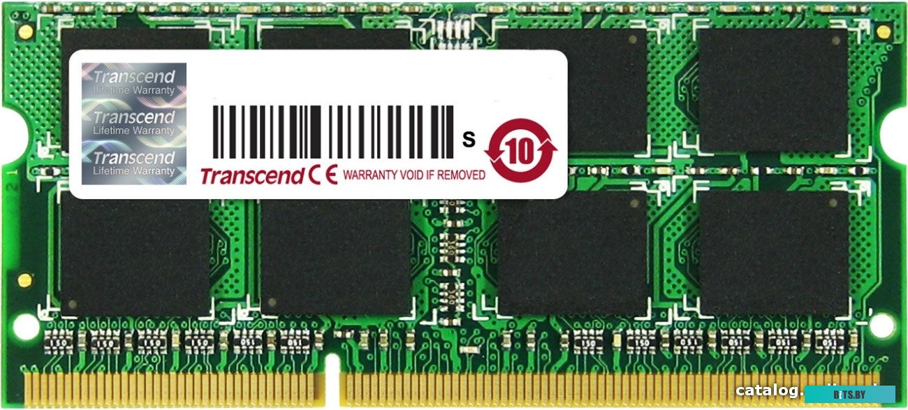 Модуль памяти Transcend JetRam 4GB DDR3 SO-DIMM PC3-12800 (TS512MSK64V6N)