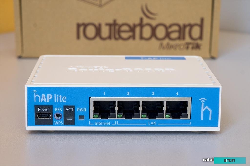 Беспроводной маршрутизатор Mikrotik hAP lite (RB941-2nD)